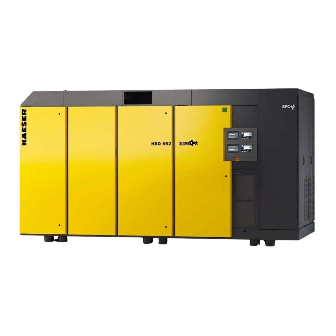 compressore a vite Kaeser HSD 662 grande industria doppio gruppo vite FR Compressori Napoli