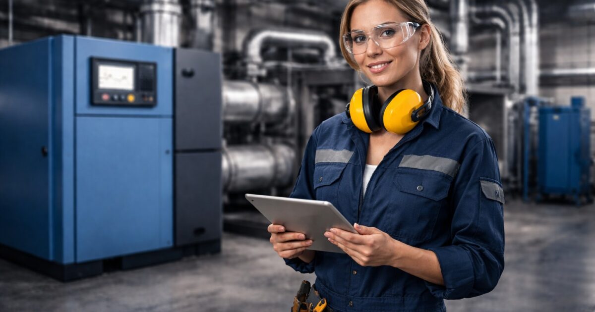 efficienza energetica compressori industriali Kaeser FR Compressori Napoli