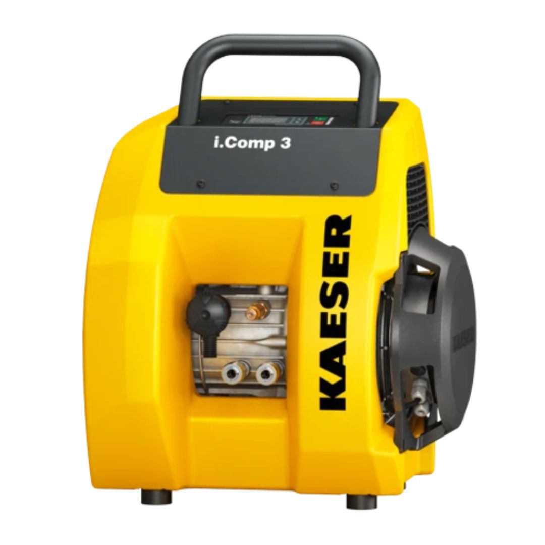 compressore portatile Kaeser i.Comp 3 oil-free cantiere artigiani FR Compressori Napoli